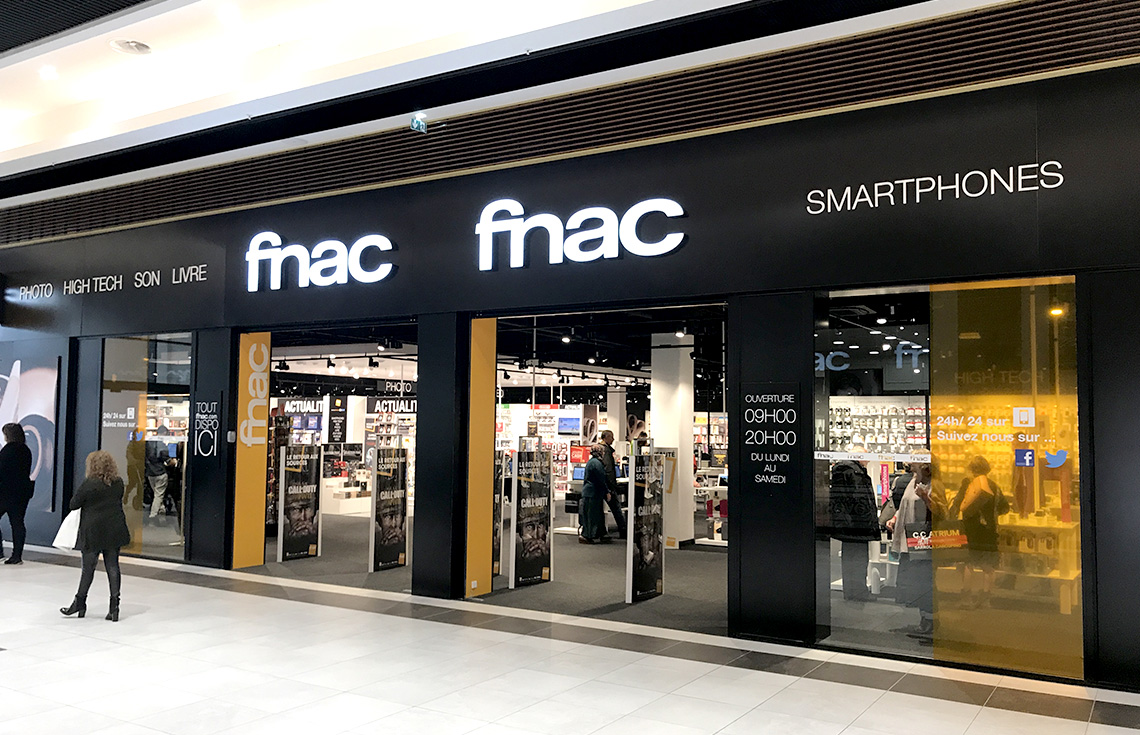 Ajaccio - Centre commercial Auchan Atrium - Fnac