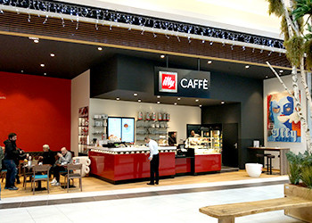 Ajaccio - Centre commercal Auchan Atrium - Illy Café