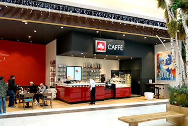 Ajaccio - Centre commercal Auchan Atrium - Illy Café