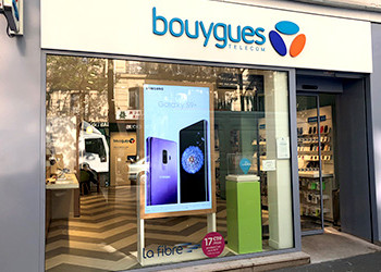 Paris - Rue des Pyrénées - Bouygues