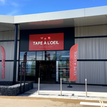 Tarbes-Zone-commerciale-E.Leclerc-le-Méridien-Tape-à-l'Œil